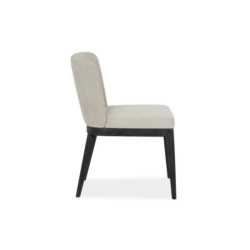 Menlo Upholstered Dining Chair, Black