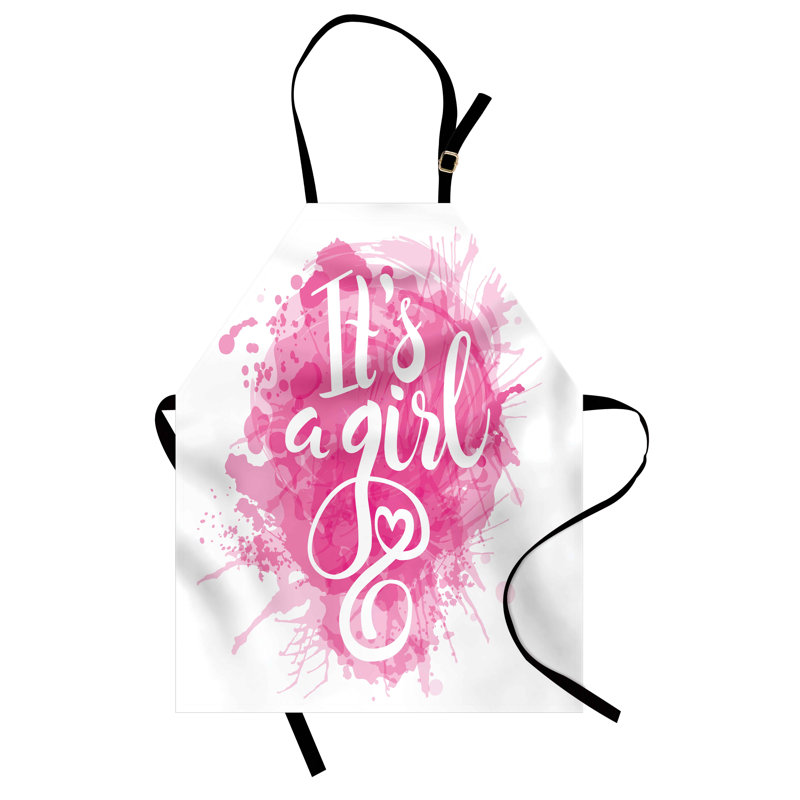 No Pattern Bib Apron