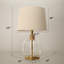 Lampe de table en verre Arnita