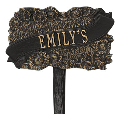 TLC Personalized Garden Sign