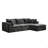 108.3*68.9"Modular Sectional Sofa Seat,Upholstered Compressed Couch