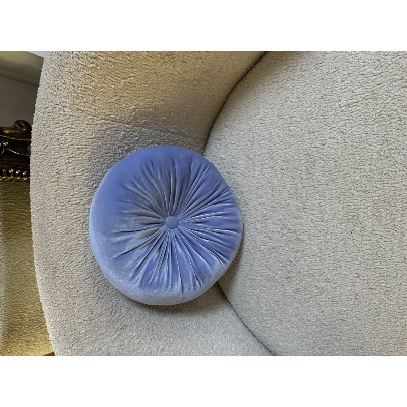 Coussin Therese, H 12 po x l 12 po, Eau de mer