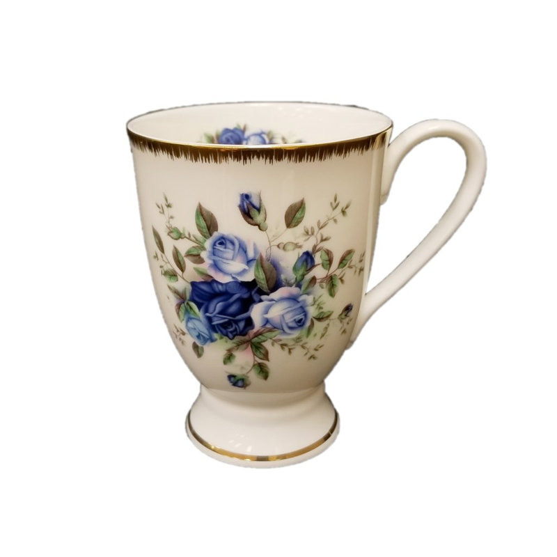 Grande tasse à café roses