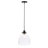 Chiles 1 - Light Black Pendant