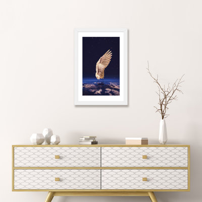 «Sail Away Angel Wing» par Soaring Anchor Designs - impression d'art graphique