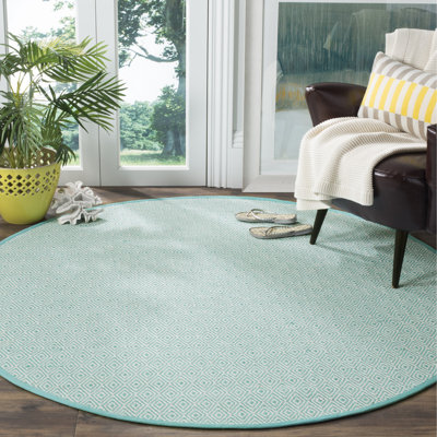 Dryden Hand Woven Cotton Geometric Rug