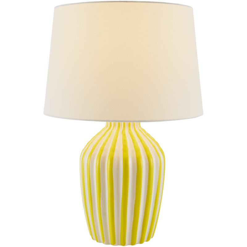 Lampe de table Hartung, Jaune