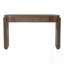 Console avec plateau ovale et deux tiroirs-304947805