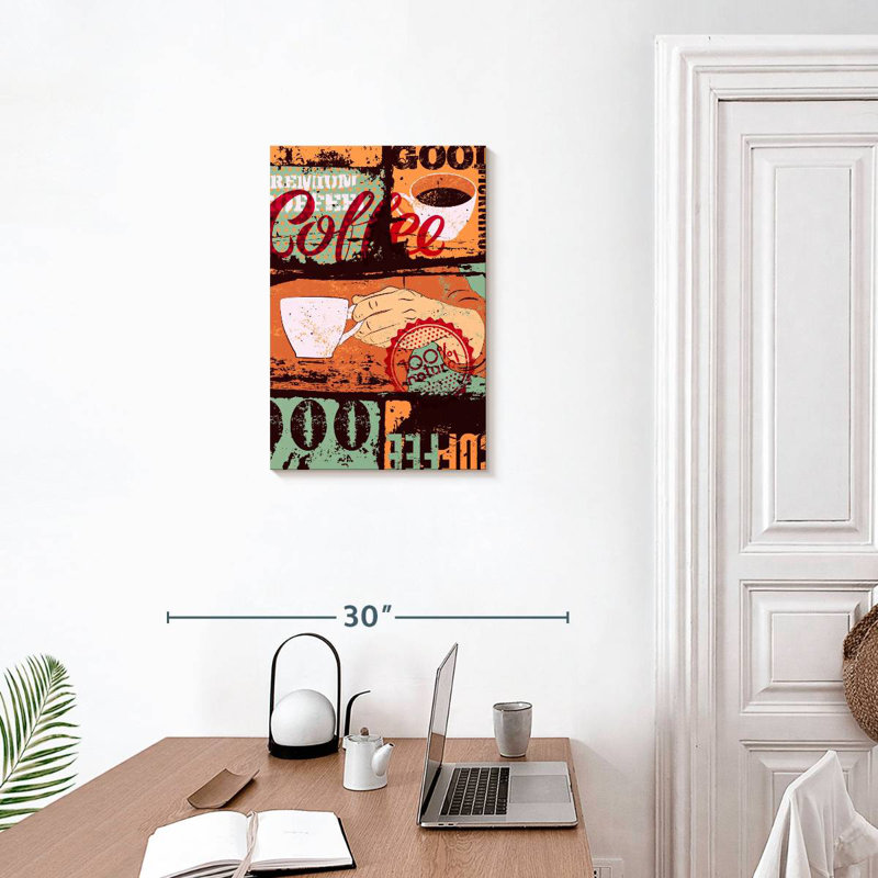 Tergel Urban Style Coffee, 24" H x 16" W