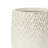 14.4'' H Textured Tall Plant Pots, Off-white Large Plant Pot with Drainage Hole