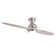 52" Gattis 2 - Blade Flush Mount LED Ceiling Fan with Remote Control and Light Kit