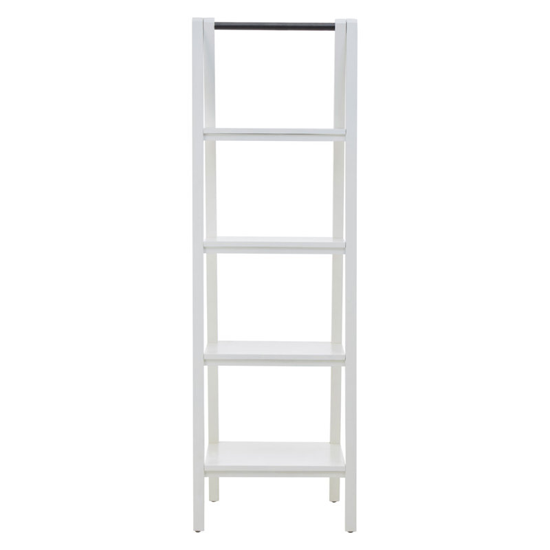Despagne 190cm H x 60cm W Solid Wood Ladder Bookcase