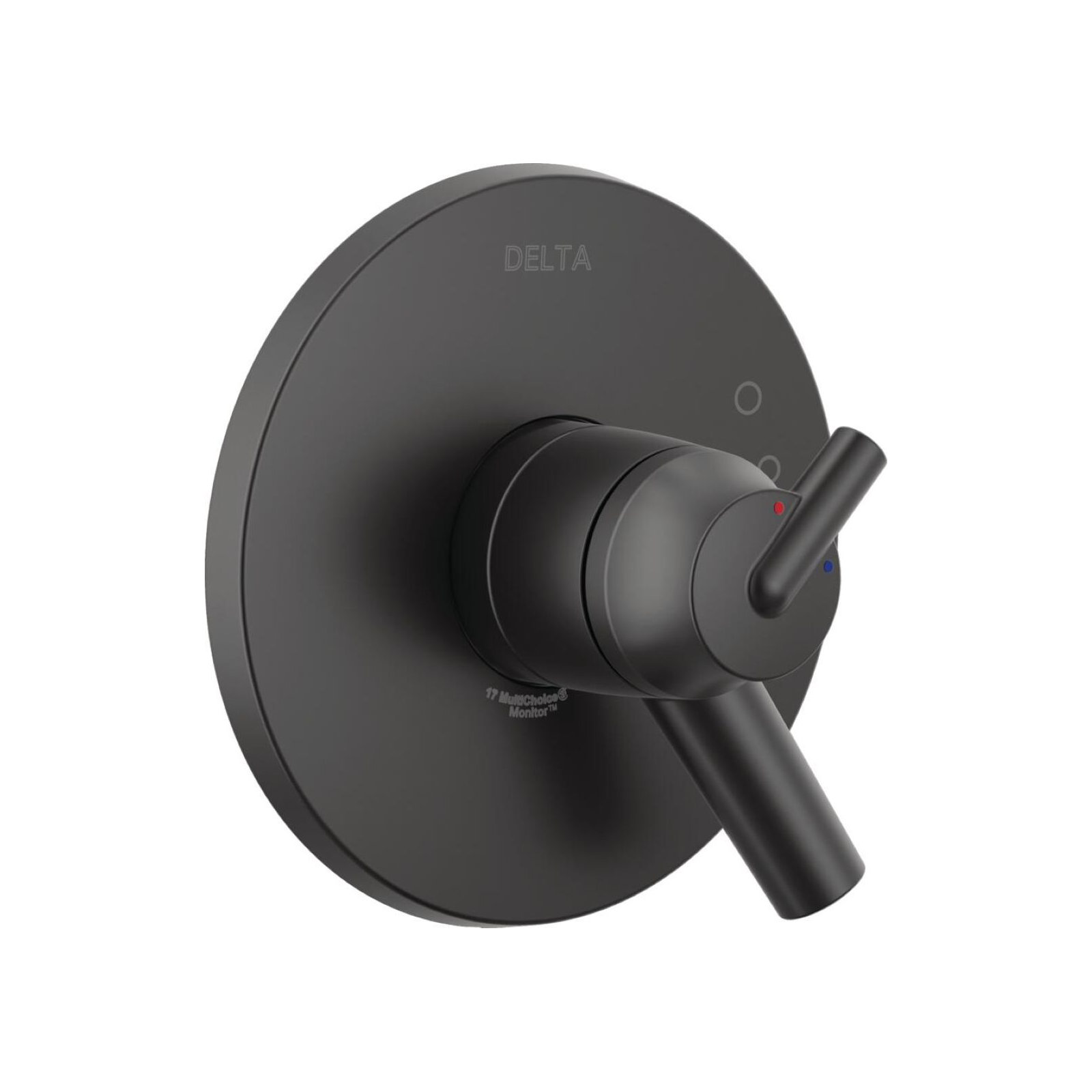 Trinsic 17 Series Dual-Function Valve Trim Kit, Shower Handle Trim Kit, Matte Black