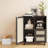 Rattan Buffet Cabinet with Drawers-1141160833