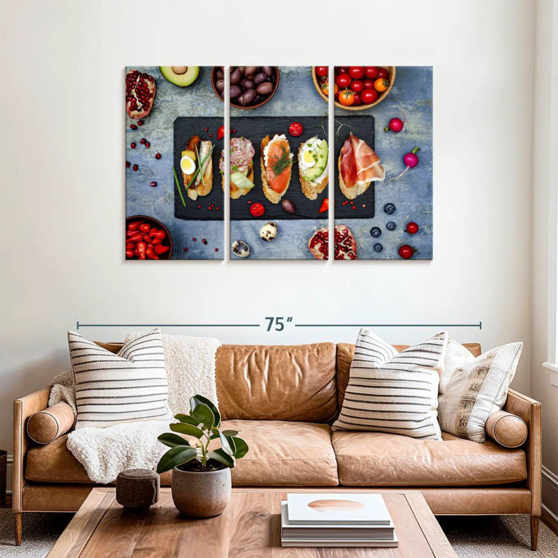 Yarlin Bruschetta Platter, 36" H x 57" W