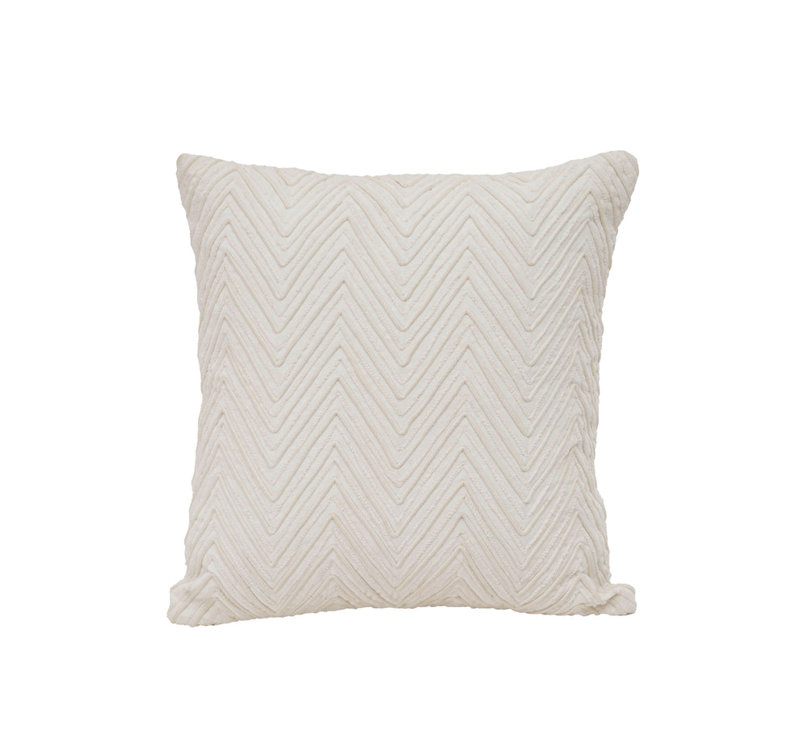  Coussin carré en fibre tissée - 20 po x 20 po, MONARCH