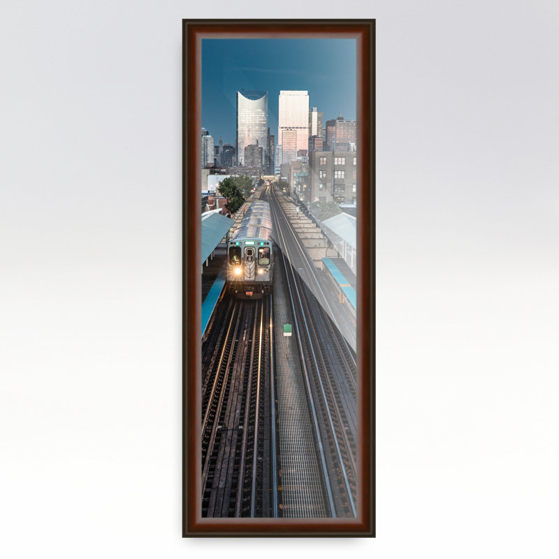 Adekemi Silver Solid Wood Picture Frame, 16" W x 32" H