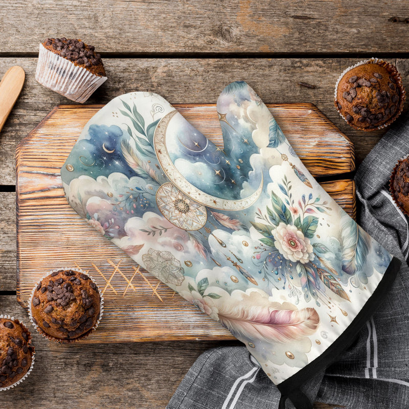 Enchanted Web Oven Mitt Cotton Twill