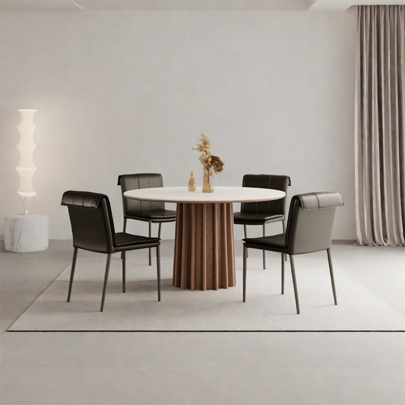 Ensembles de table de salle à manger modernes, H 29,52 po x L 59,05 po x l 59,05 po