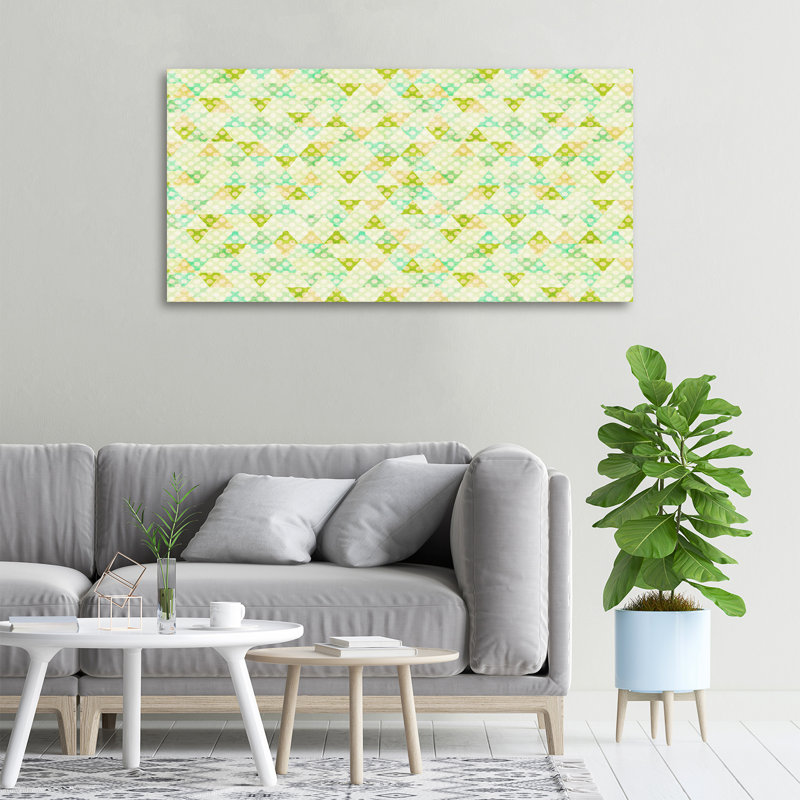 Geometric Background - Wrapped Canvas Print