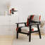 Chaise avec accoudoirs rembourrée Geometric IV-2064762564-1951322358