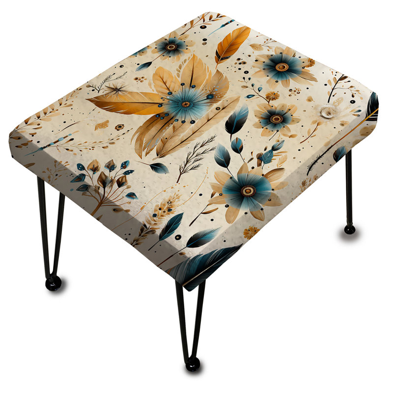 Motif rustique bohème à motif floral bohème
