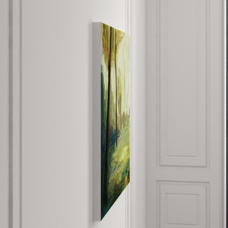 Afternoon Forest I Print by Elle Youngstrom, 24" H x 24" W, Image Brush Gel