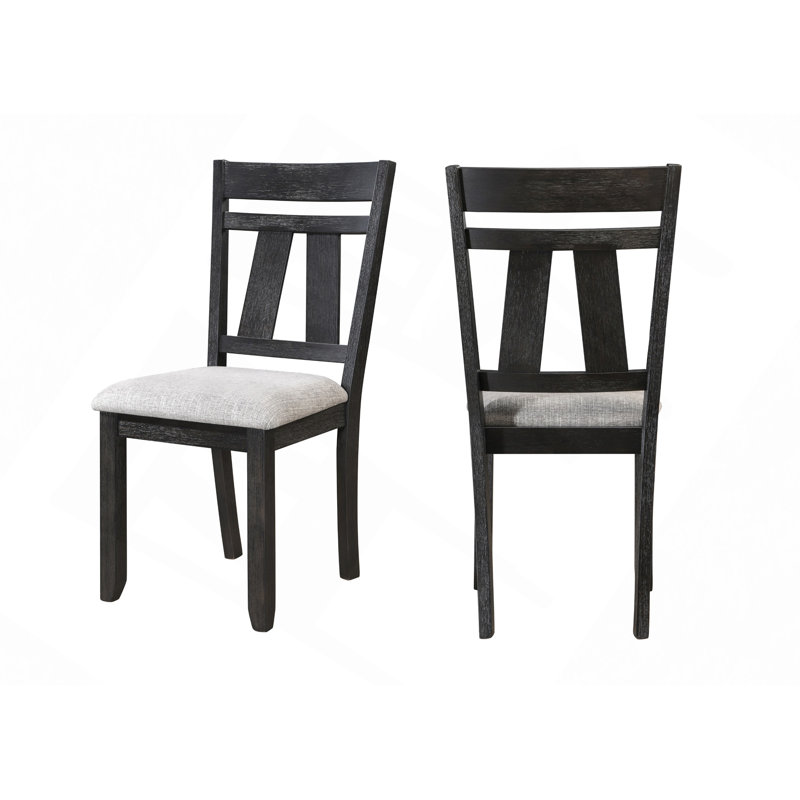 Ensemble 2 pièces de chaises de salle à manger style chalet