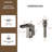 Bathroom Faucet,Single Handle Bathroom Sink Faucet with Drain Assembly-117195949