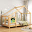 Lit simple pour enfant avec tableau noir et garde-corps-1348733560