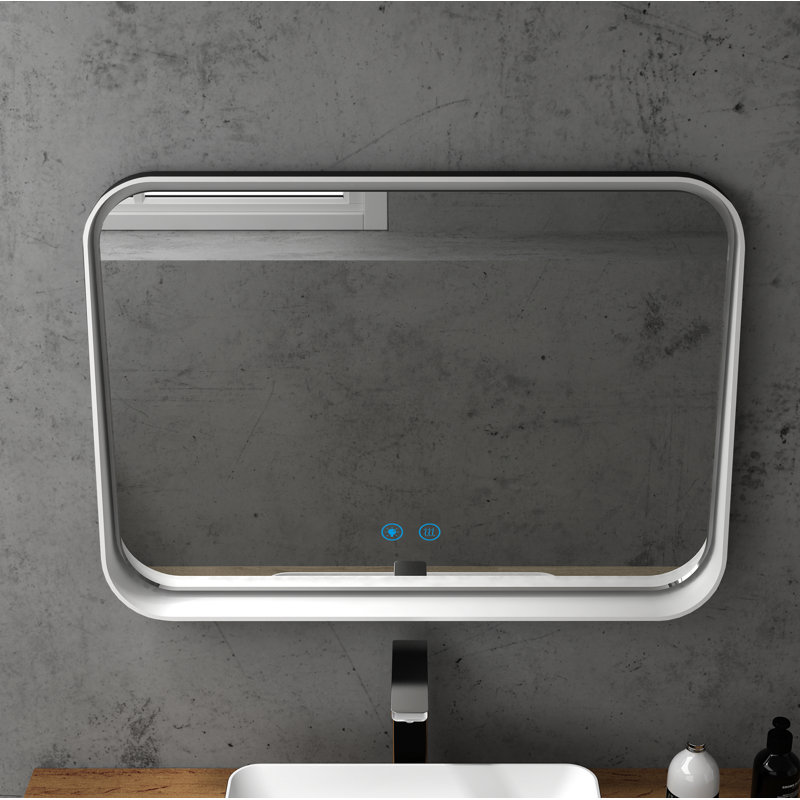 Miroir de salle de bain Nautilus, Black