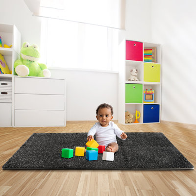 Sorbus 12-Piece Puzzle Exercise Interlocking Mat, Covers 48 sq ft