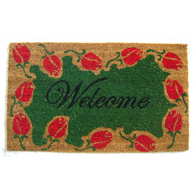 Floral Indoor Doormat