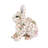Jing Floral Rabbit Figurine