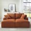 30.19 " Corduroy Loveseat