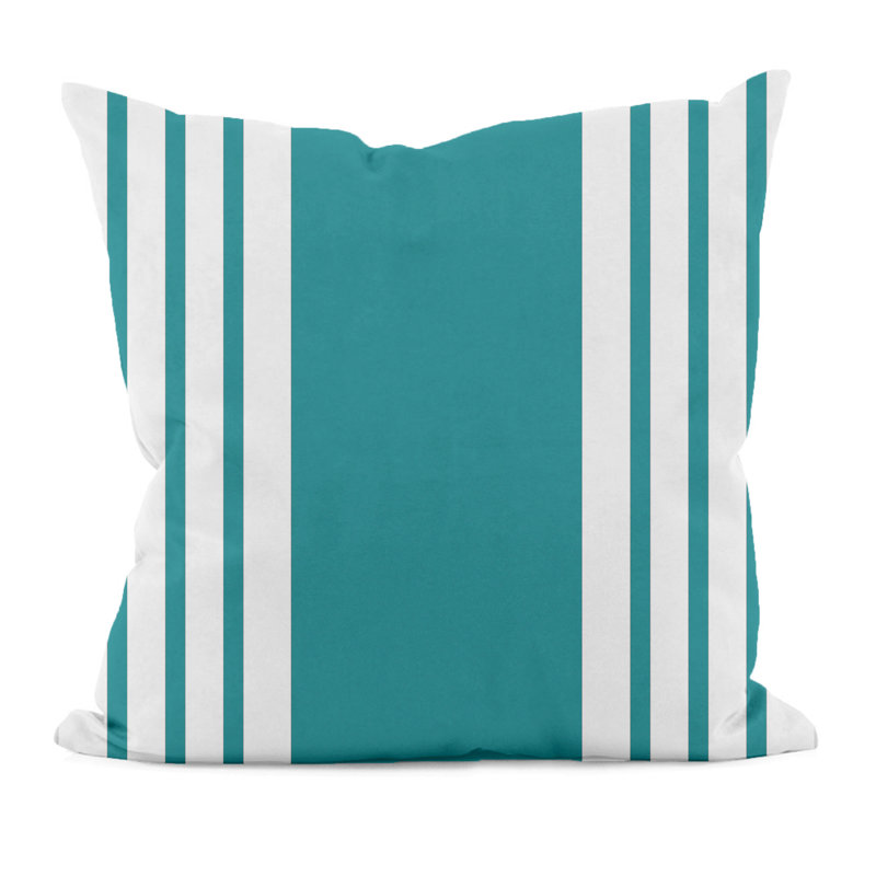  Housse et insert de coussin d'extérieur, Bleu lac, H 20 po x l 20 po