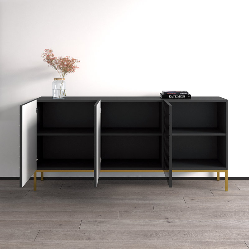 Buffet Attie, Noir