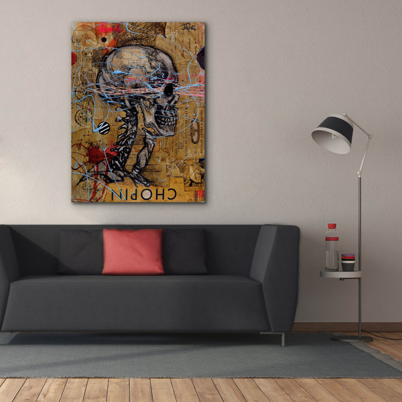 "Epop Graffiti" Chopins Ghost "par Loui Jover, art mural sur toile