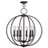 6 - Light Candle Style Globe Chandelier-907321520