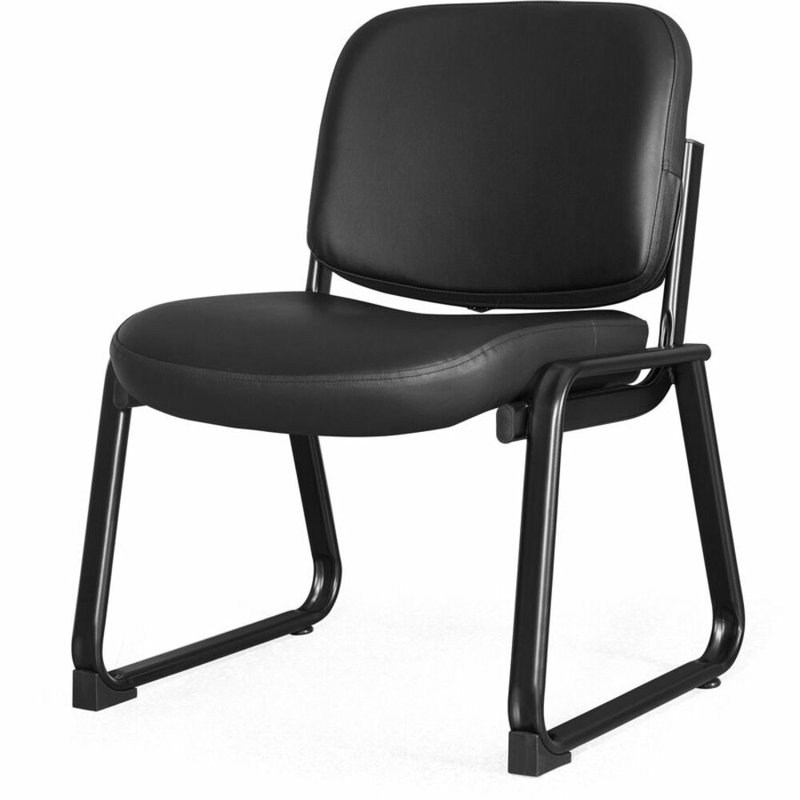 Chaise d'invité en cuir de luxe