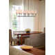 Ardea 6 Light Metal Dimmable Chandelier