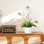 Fleurs artificielles artificielles avec vase pour centres de table-125533952