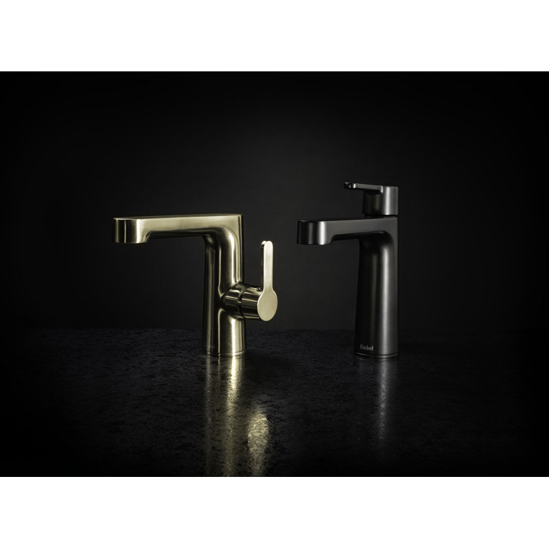 Robinet pour salle de bain à poignée simple Nibi, Chrome