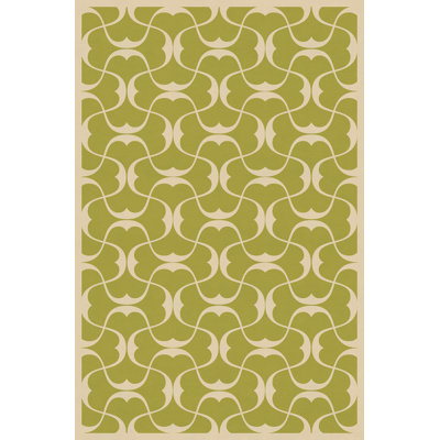 Aldo Vinyl Geometric Indoor Rug