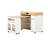 Kitchen Island with Extendable Dining Table Drawers and Cabinet For Kitchen-1724069076