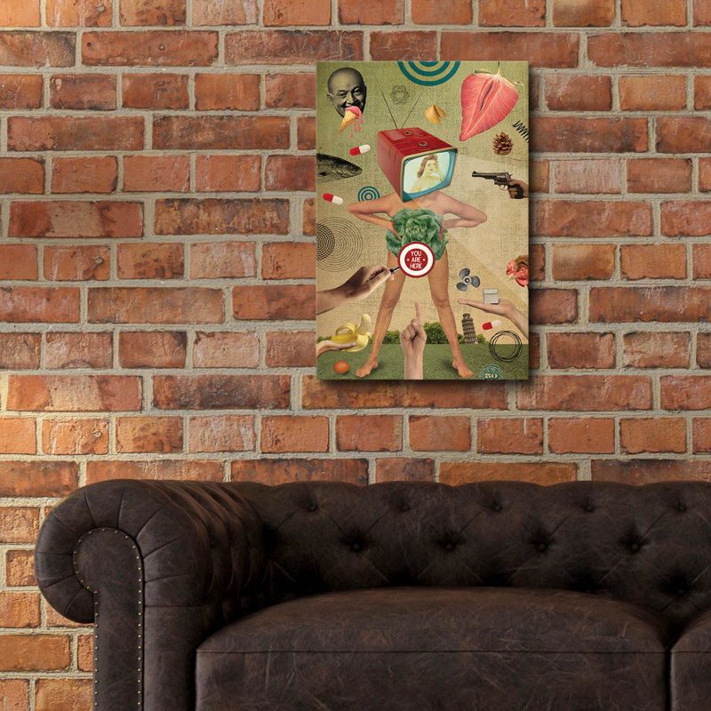 «Tamed» par Elo Marc, art mural en verre acrylique, H 24 po x l 16 po x P 0,2 po
