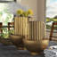 Granada Metal Table Vase