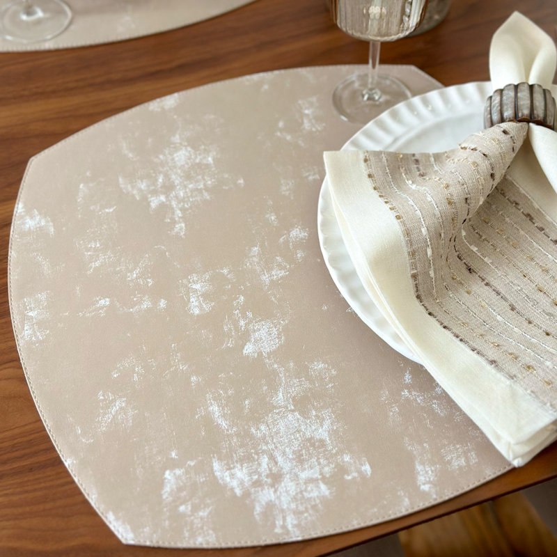 Velvet 16" Elliptic, Stone