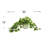 13'' Faux Ivy Plant in Glass Vase