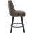 North Fork Swivel 25" Counter Stool with Wood Legs-1436613178
